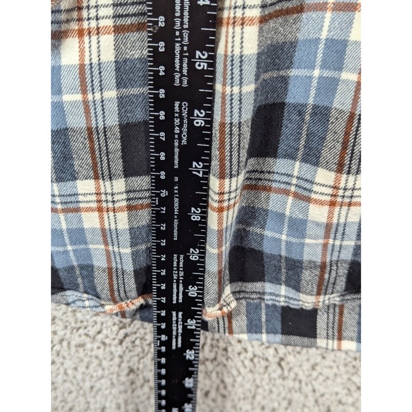 Carhartt Flannel Button Up Shirt Men's 3XL Multi Color Plaid Workwear - Picture 4 of 8